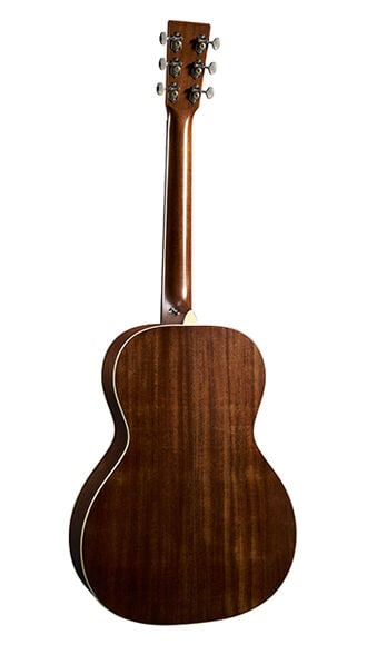 Back of Martin 00L-16E 1935 Burst Guitar